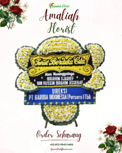 Papan Bunga Duka di Pepedan